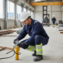 Premium Hi-Vis Trousers 4-Way Stretch Fabric with CORDURA Reinforcement for Comfort and Durability