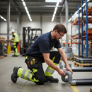 Premium Hi-Vis Trousers with 4-Way Stretch, Holster Pockets, and Ventilation for Ultimate Comfort and Safety