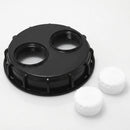 150mm IBC Lid with Two 2in Female BSP Inlets (view 2)