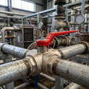 2in BSP Female 3-Way L Port Ball Valve, 20 Bar, Brass
