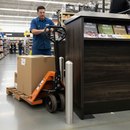 Premium Impact-Resistant Protection Post with Hidden Shock-Absorbing Technology for Retail Spaces