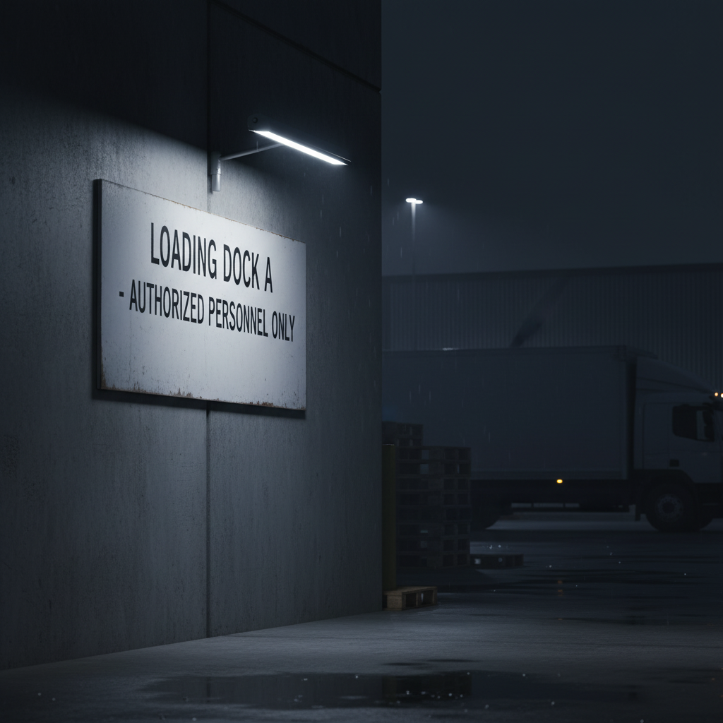 High-Performance LED Type B Signlight with Photocell - Energy Efficien