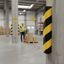 Premium Semi-Circular Impact Protection with Self-Adhesive Design - 5m Length for Safety and Durability