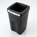 100 Litre Open Top Recycling Bin – MDPE Waste Container (view 2)