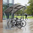 Premium Open Fronted Cycle Shelter with Galvanised Steel Roof - Versatile Sizes from 2m to 5m
