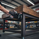 100mm Heavy Duty Swivel Plate Castor with Elastic Nylon Centre Roller Bearing