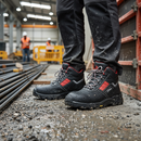 Professional Heavy Duty Safety Boot with High-Slip-Resistant Sole for Extreme Environments