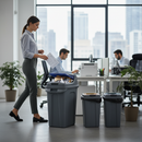 Premium Open Top Recycling Bin for Paper 70 Litre - Efficient Waste Management Solution