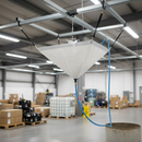 Heavy Duty Leak Diverter Tarp and Fittings - 200cm x 200cm