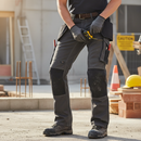 Premium Lightweight Cordura Work Trousers with Holster Pockets and Kneepad Pockets for Tradesmen