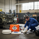 Premium 40L Oil and Fuel Spill Kit in Hi-Vis Carry Bag