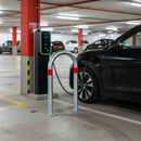 Premium 360mm Hoop Barrier for EV Charging Point Protection, Ergonomic Design with Reflective Banding Options