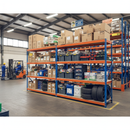 3x Heavy Duty Industrial Shelving - 1600mm High - 500kg Load Capacity