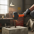 Premium Insulated Club Hammer for Live Working - Fiberglass Shaft, Ergonomic Grip, Available in 2.5lb and 4lb Weights