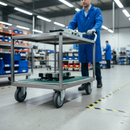 125mm Grey Antistatic Wheel 8mm - Premium Quality for Optimal Performance