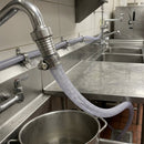 1/2in Clear Reinforced PVC Hose - 12.5mm ID, Sold per Metre