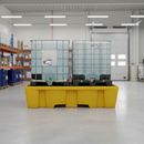 Heavy Duty Double IBC Spill Pallet for Industrial Containment