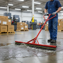 Professional Reversible Rubber Blade 46" for Heavy Duty Wheeled Yard Squeegee - Durable and Long-Lasting Design