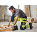 Premium High Visibility Softshell Craftsman Trousers with Holster Pockets for Outdoor Work in Rough Weather