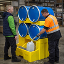 Drum Racking System – 4 Drum – Industrial Grade – Warehouse Use