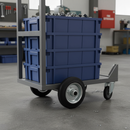 200mm Diameter Premium Rubber Tyre with Metal Centre