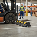 Premium Heavy Duty 900mm Wheel Stopper with Recycled PVC Construction and Reflective Arrows for Enhanced Visibility