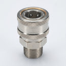Quick Release Coupling 250 Bar, 3/8in BSP Male Thread (view 2)