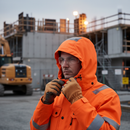 Premium Removable High Visibility Hood with Airmesh Lining for Versatile Jacket Compatibility