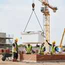 Premium 250L Level Fill Crane Lift Mortar Tub with Folding Handles and Steel-Reinforced Rim for Easy Transportation