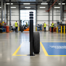Premium Removable Lockable Plastic Bollard - High Visibility, Durable, and Strong for Traffic Management