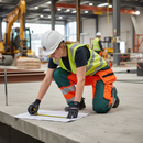High-Performance Women's Hi-Vis Work Trousers with Holster Pockets, Water Repellent, and CORDURA Reinforcements for Enhanced Durability