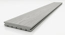 Solid Scalloped Grooved Composite Board 3.6m - Light Grey (view 2)