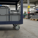 100mm Heavy Duty Swivel Bolt Hole Castor with Anti-Static Features