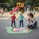 Premium Snail Playground Marking A-Z with Vibrant Colors for Alphabet Learning - High-Quality Professional Grade for Industrial and Commercial Appl...