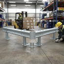 Professional Flexible External Corner Kit for Safety Barriers - Adjustable Angle Installation with Complete Components