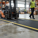 Premium Heavy Duty Anti-Slip Matting with Chemical Resistance for Welding and Heavy Fabrication