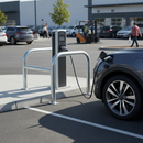 Premium Heavy Duty Traffic Line Column Protector for EV Charging Points - Easy Installation and Exceptional Protection