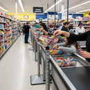 Premium Barrier Merchandising Bowl for Impulse Sales - Easy Fill Design with Top Cap for Queue Management