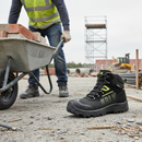 Premium Waterproof Safety Boot with Composite Toe Cap and Insulation for Outdoor Work