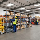 Heavy Duty Shelving Unit - 1800mm High - 200/280kg Capacity - Grey Finish