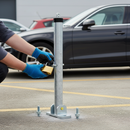 Premium Folding Parking Post with Lockable Mechanism for Enhanced Security and Visibility