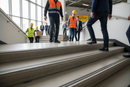 Premium Anodised Aluminium Stair Nosing 40mm x 20mm - Anti-Slip Grooved Design for Safety in 1m and 2m Lengths
