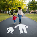 Professional Thermoplastic Parent and Child Parking Marking for Enhanced Safety and Accessibility