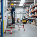 Professional Telescopic Work Platform with Anti-Slip Surface