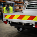 Vehicle Hazard Marking Plate – 1200mm x 140mm – Aluminium, Reflective Chevron – Industrial Use