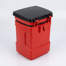 40-litre UV-protected dog waste bin with post mount (view 2)