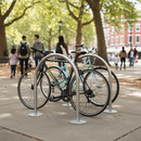 Premium Stainless Steel Bike Stand with Bolt Down or Cast-In Installation for Secure Cycle Parking