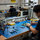 Premium ESD Antistatic Worktop Mat for Electronics Assembly and Repair Areas - Impact Protection and Static Dissipation