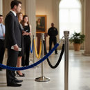Premium Braided Rope Barriers - Durable, Luxurious Rayon, Multiple Colors & Lengths for Event Management