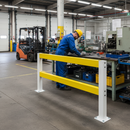 Heavy Duty Impact Protection Railing System Beams - Durable Steel Construction with Corrosion Resistance Options